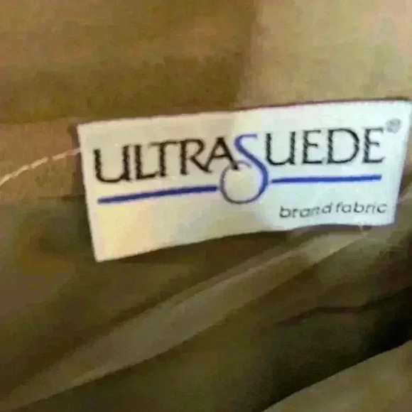 Vintage Ultra Suede Skirt Womens 16 Tan‎ Zip Pleats Midi Corpcore Classic - Picture 4 of 11